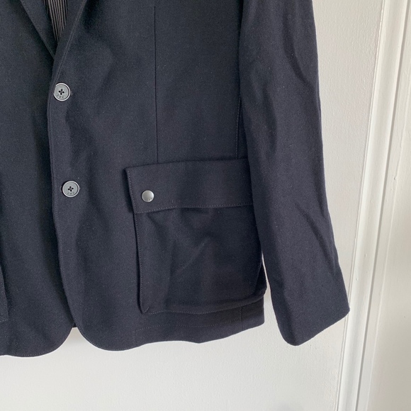 John Varvatos Wool Blazer Jacket Navy NEW! - Picture 3 of 8